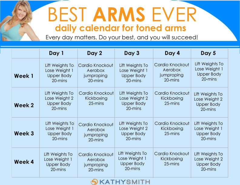 Kathy smith discount upper body workout